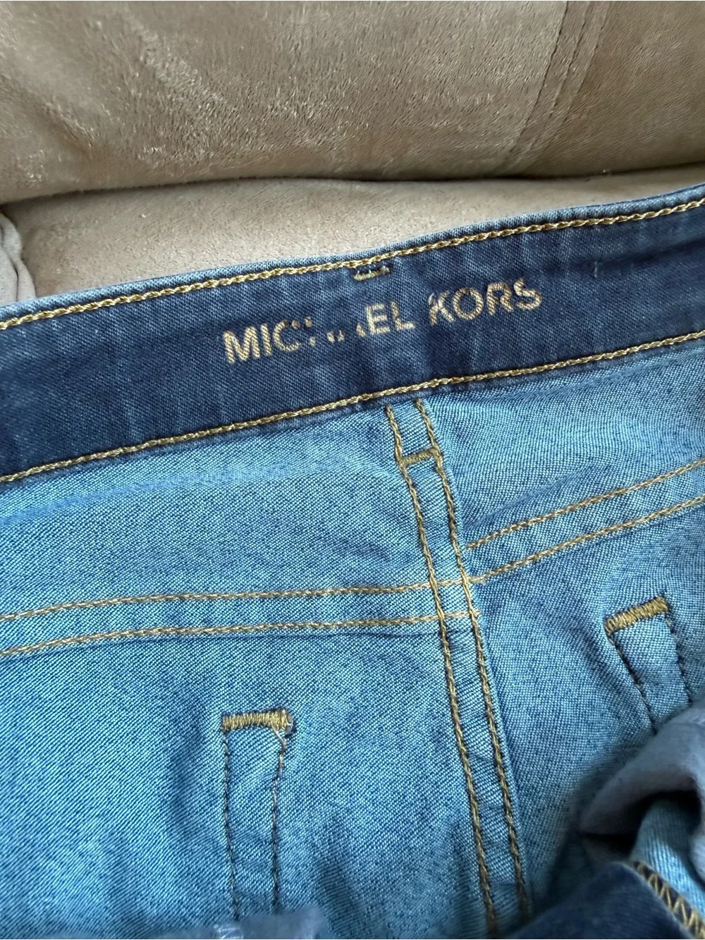Michael Kors Dark Blue Skinny Jeans